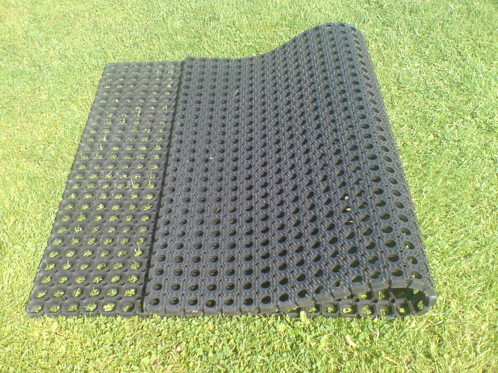3 x 22mm Gateway Grass Mats  Safety Rubber Matting Playground field mud mat