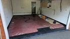 Solid 8mm rubber gym garage tiles  50x50cm flooring hard wearing durable + edges
